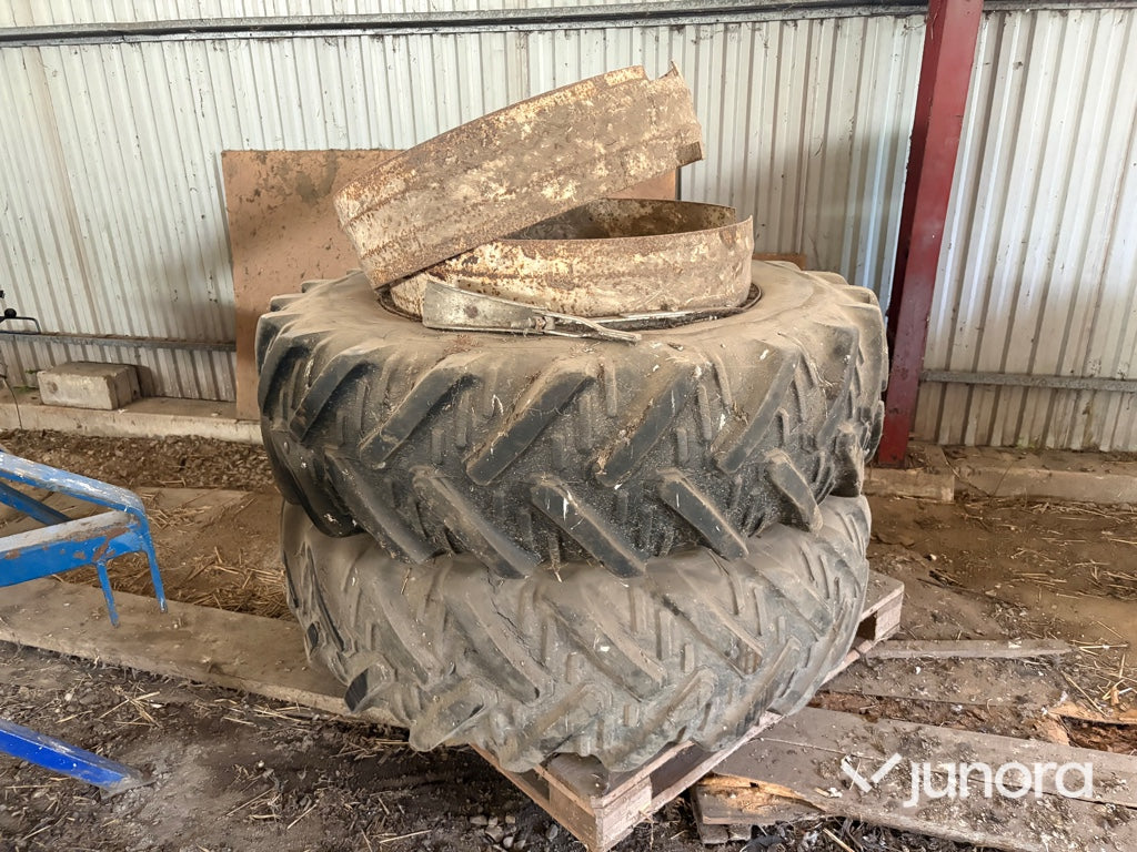 Dubbelmontage 16.9R34 - Kleber