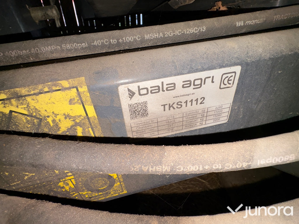 Tippvagn Bala Agri TKS 1112