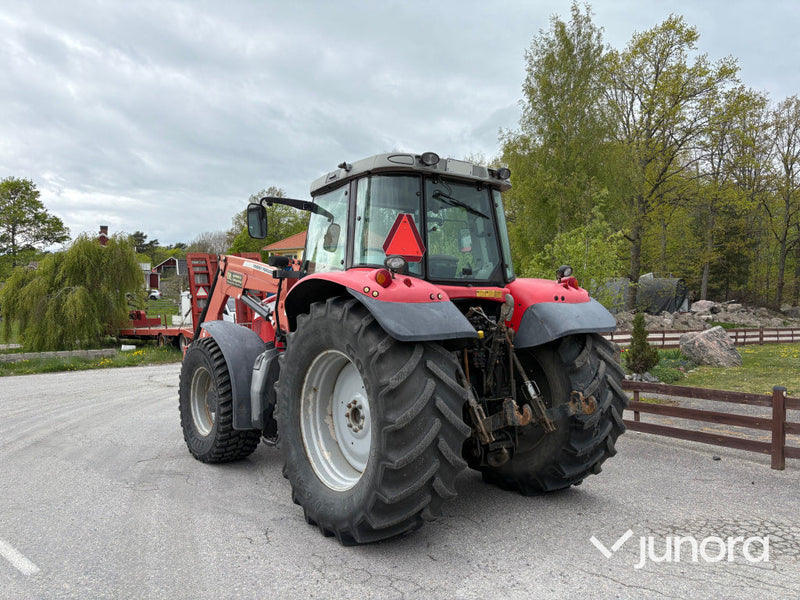 Massey Ferguson 6480 Dyna 6 med lastare och frontlyft