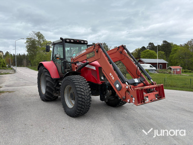 Massey Ferguson 6480 Dyna 6 med lastare och frontlyft