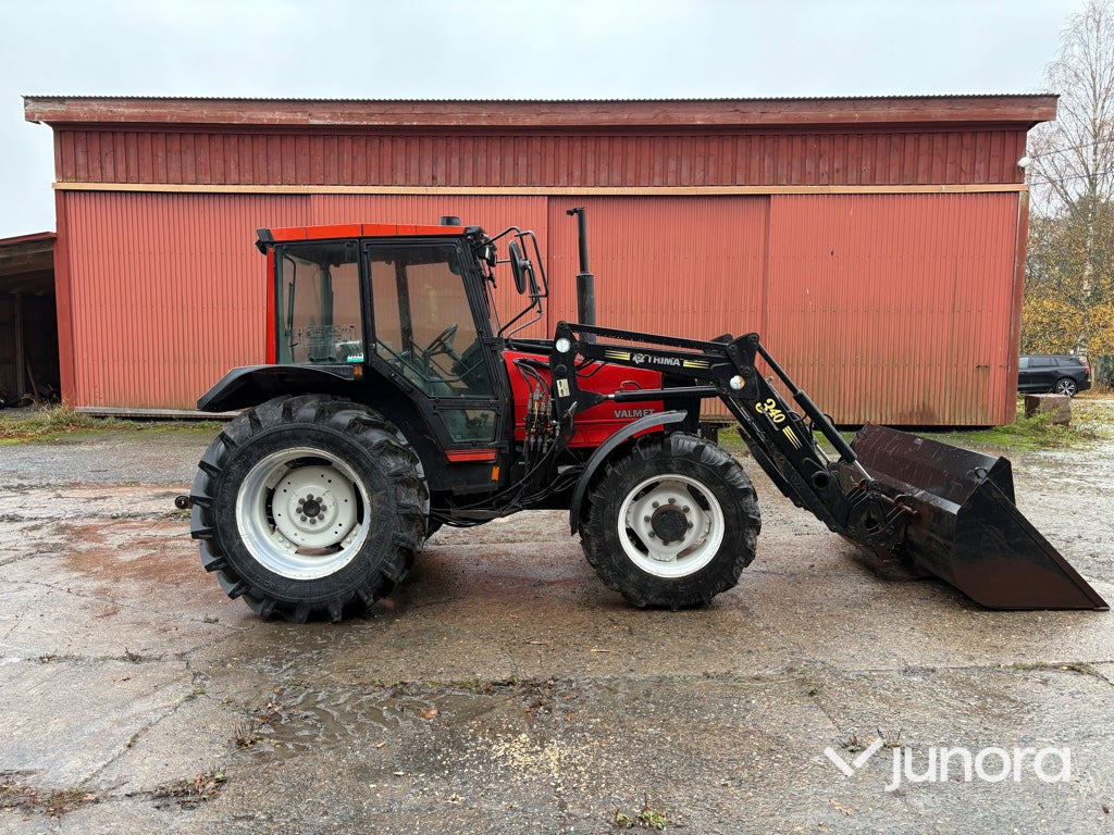 Traktor - Valmet 465-4, med lastare