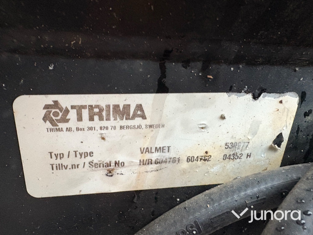Traktor - Valmet 465-4, med lastare