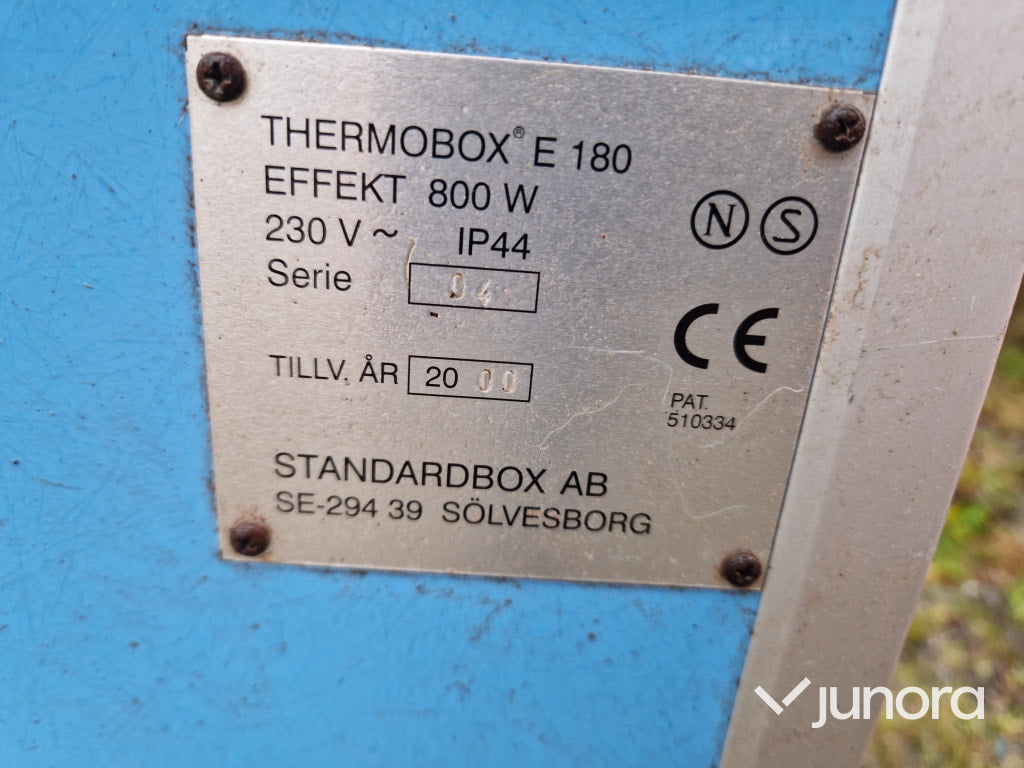 Värmeskåp - Standardbox, E180