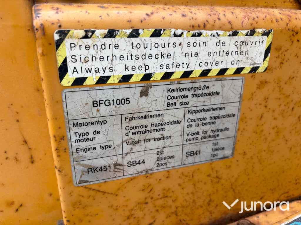 Dumper trevägstipp BFG1005