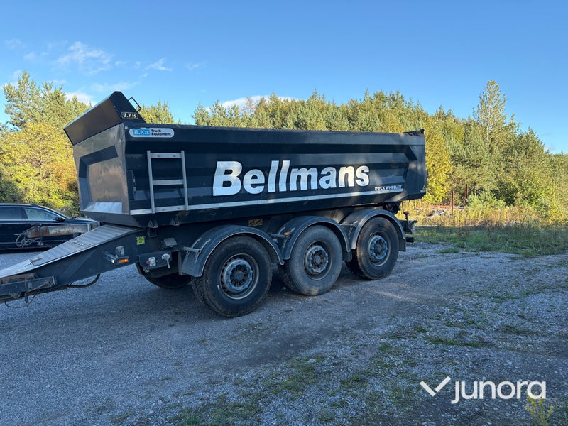 Lastbil + Släp + Flak - Scania, P420 B6X2*4NB