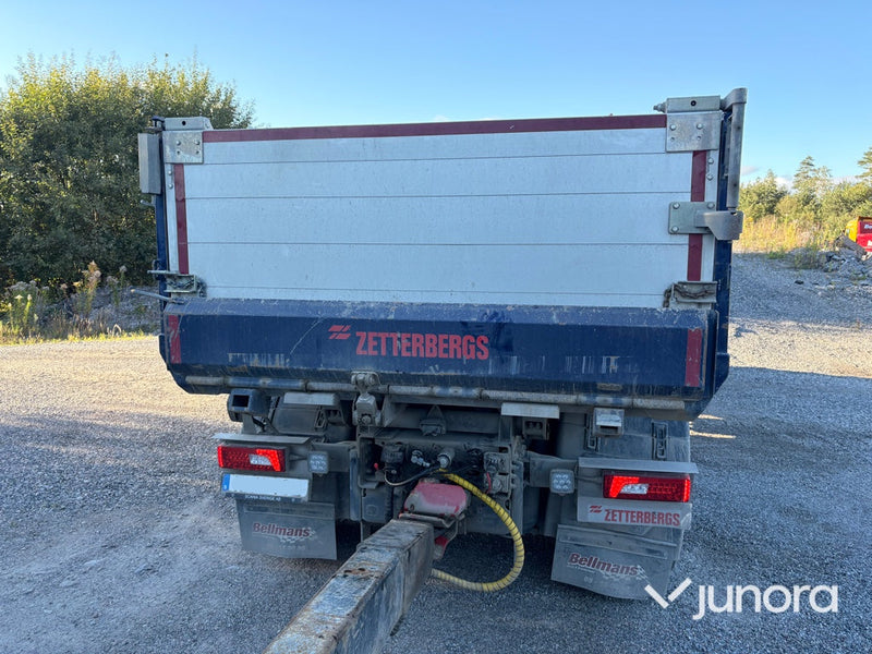 Lastbil + Släp + Flak - Scania, P420 B6X2*4NB