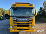 Lastbil + Släp + Flak - Scania, P420 B6X2*4NB