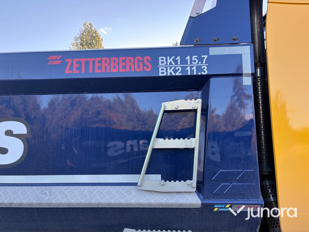Lastbil + Släp + Flak - Scania, P420 B6X2*4NB