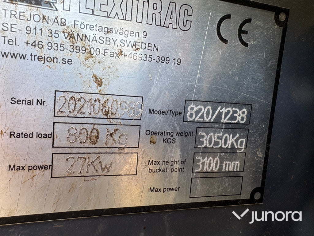 Hjullastare – Trejon Flexitrac 1238