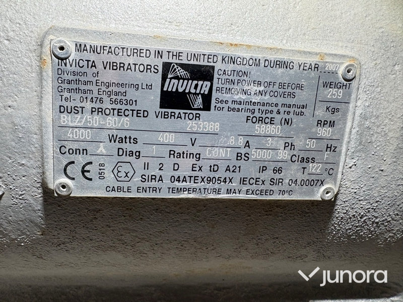Vibrationsmotor - Invicta, BL/50-60/6