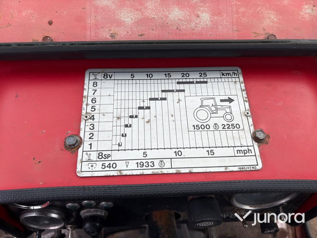 Traktor - Massey Ferguson, 550-2, Med lastare