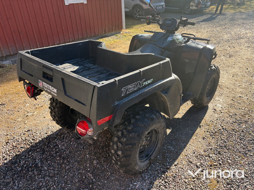 ATV - Arctic, TBX 700 XT, Med vagn + plogblad