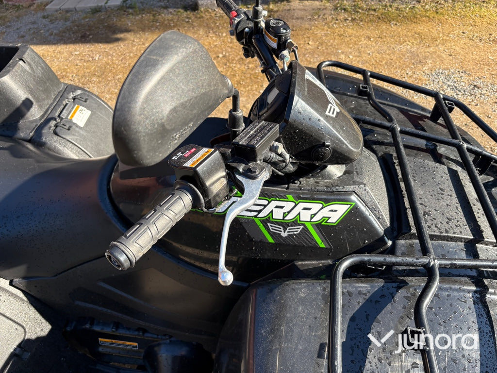 ATV - Arctic, TBX 700 XT, Med vagn + plogblad