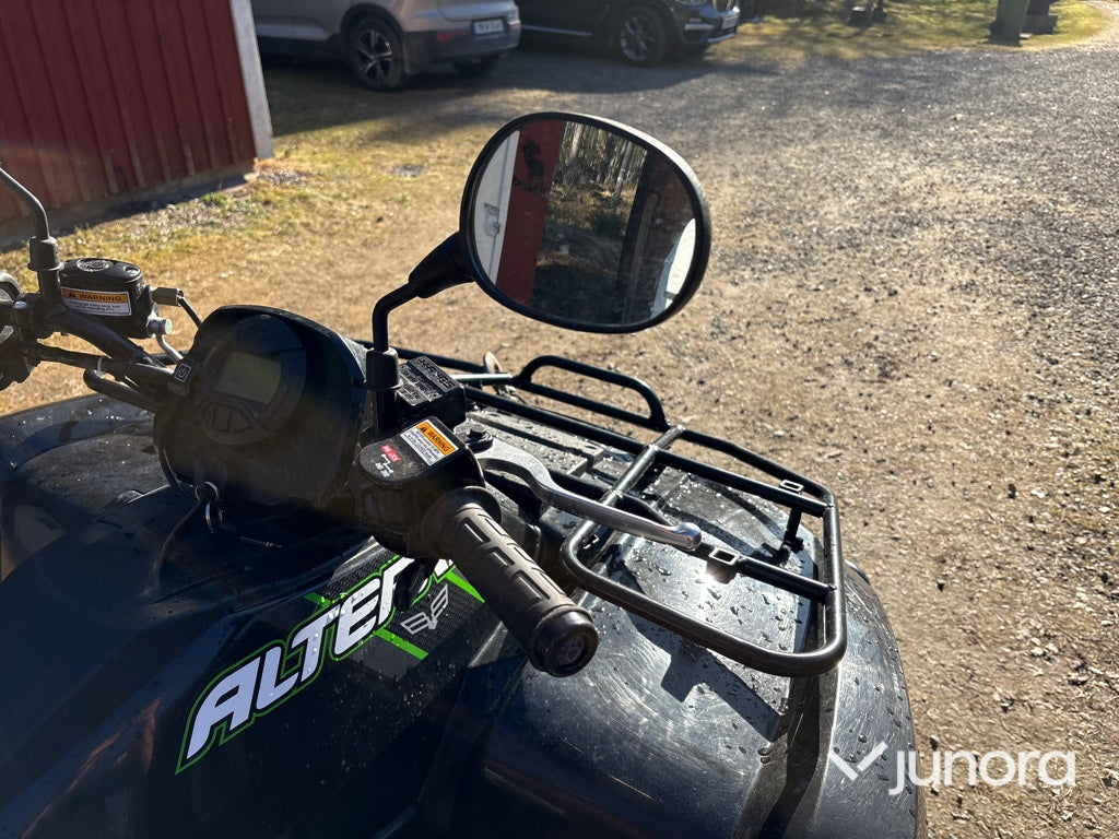 ATV - Arctic, TBX 700 XT, Med vagn + plogblad