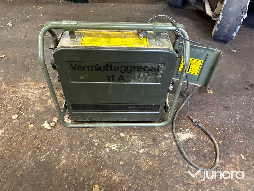Varmluftsaggregat - militärens