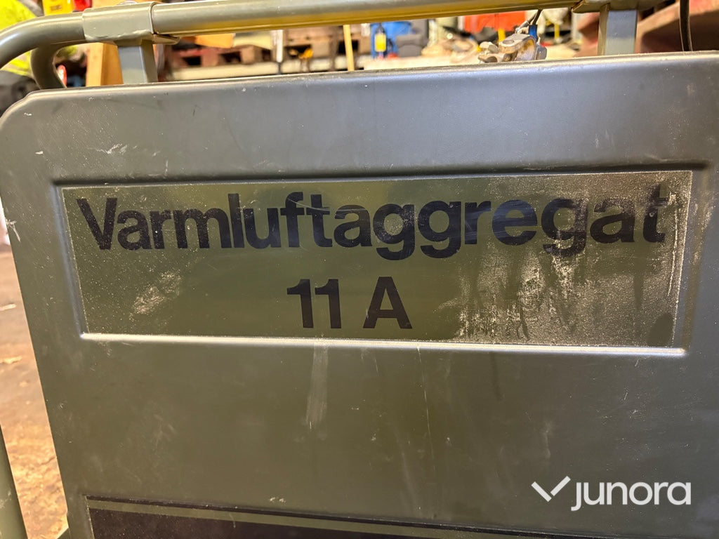 Varmluftsaggregat - militärens