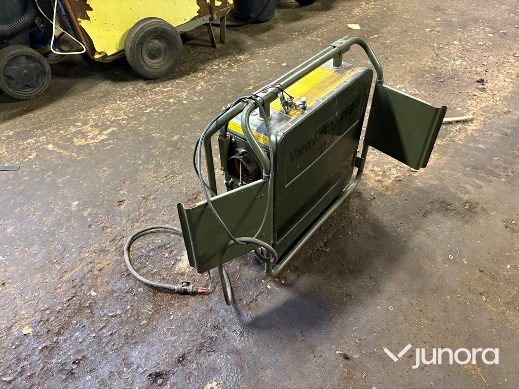 Varmluftsaggregat - militärens