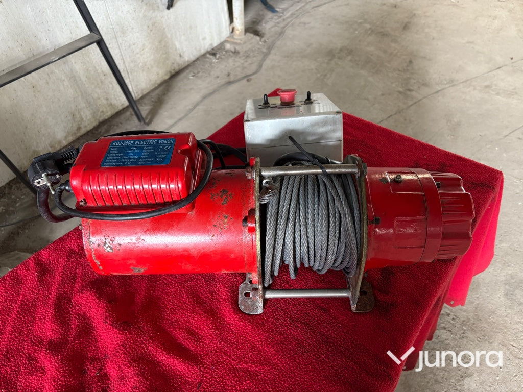 Vajerspel, Vinsch - KDJ 300E, Electric Winch