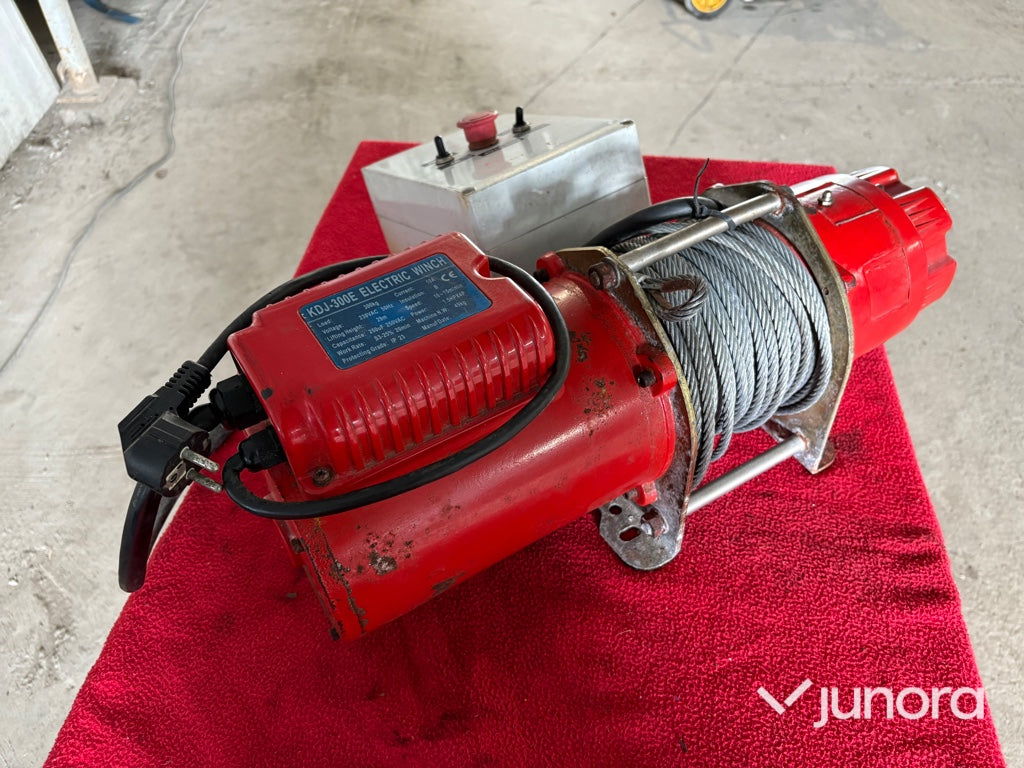 Vajerspel, Vinsch - KDJ 300E, Electric Winch