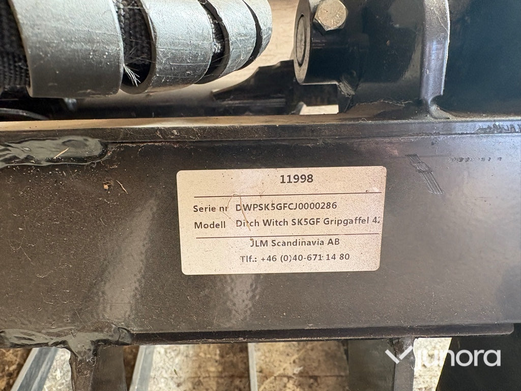 Hydraulisk gripgaffel Ditch Witch SK5GF