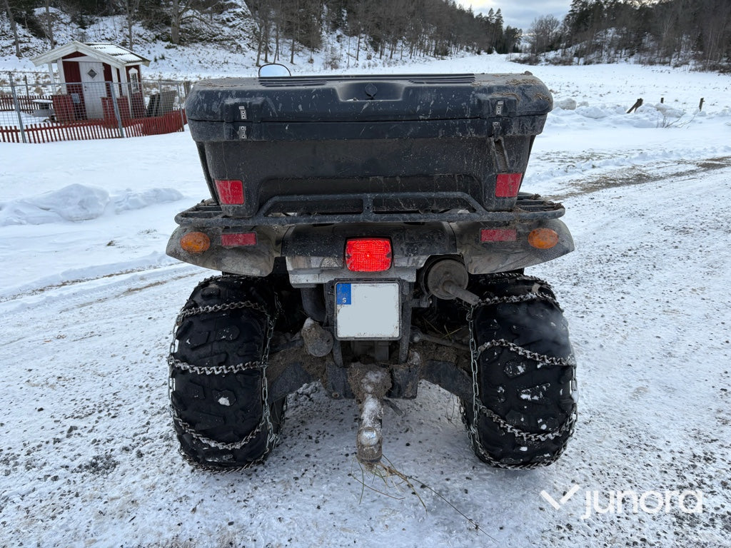 Fyrhjuling - CF GOES 520 med snöplog