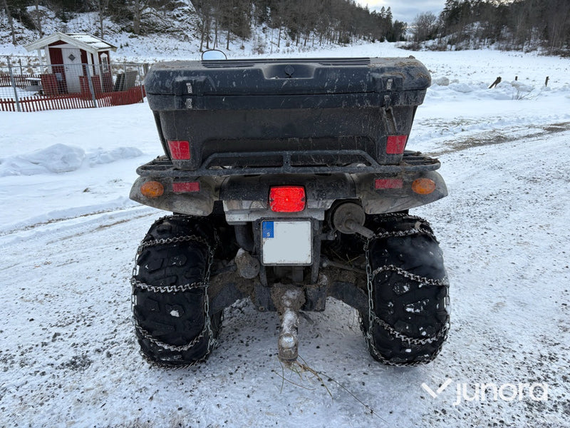 Fyrhjuling - CF GOES 520 med snöplog