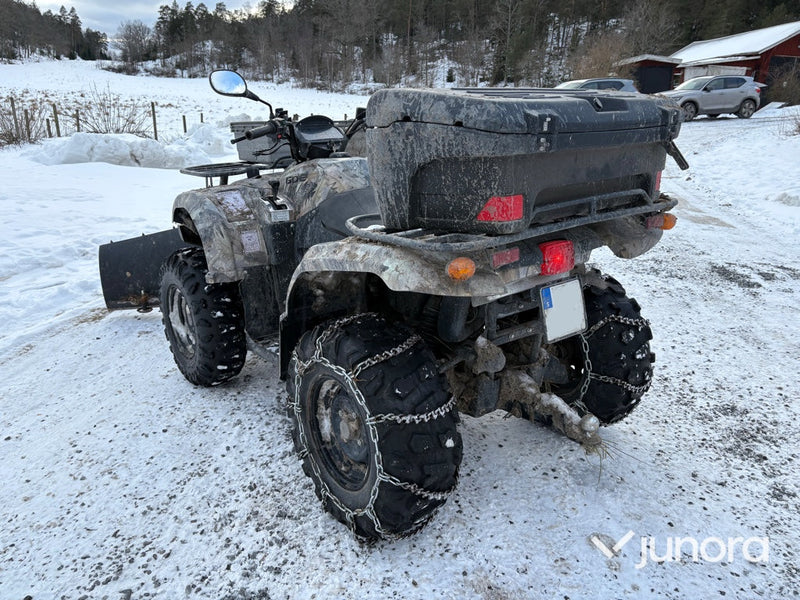 Fyrhjuling - CF GOES 520 med snöplog