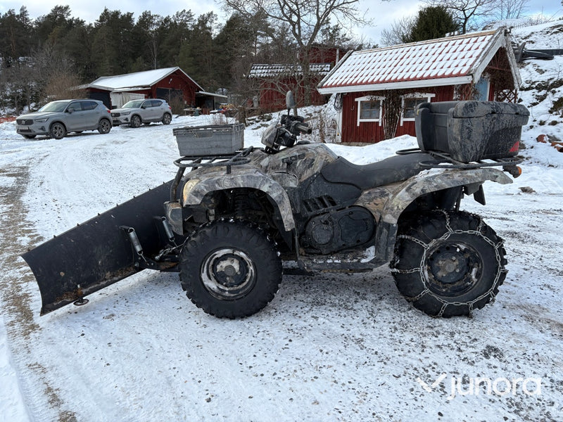 Fyrhjuling - CF GOES 520 med snöplog