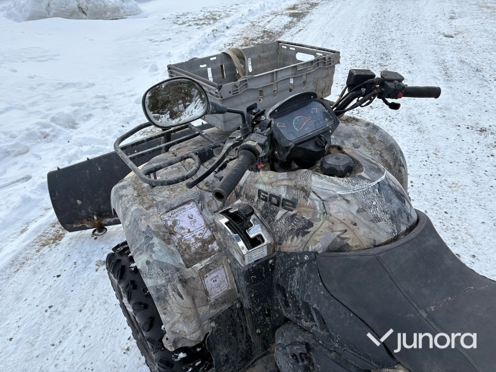 Fyrhjuling - CF GOES 520 med snöplog