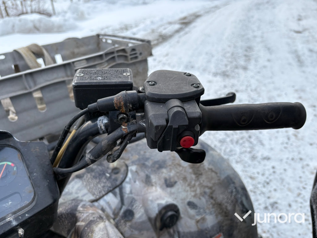 Fyrhjuling - CF GOES 520 med snöplog