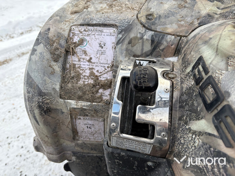 Fyrhjuling - CF GOES 520 med snöplog