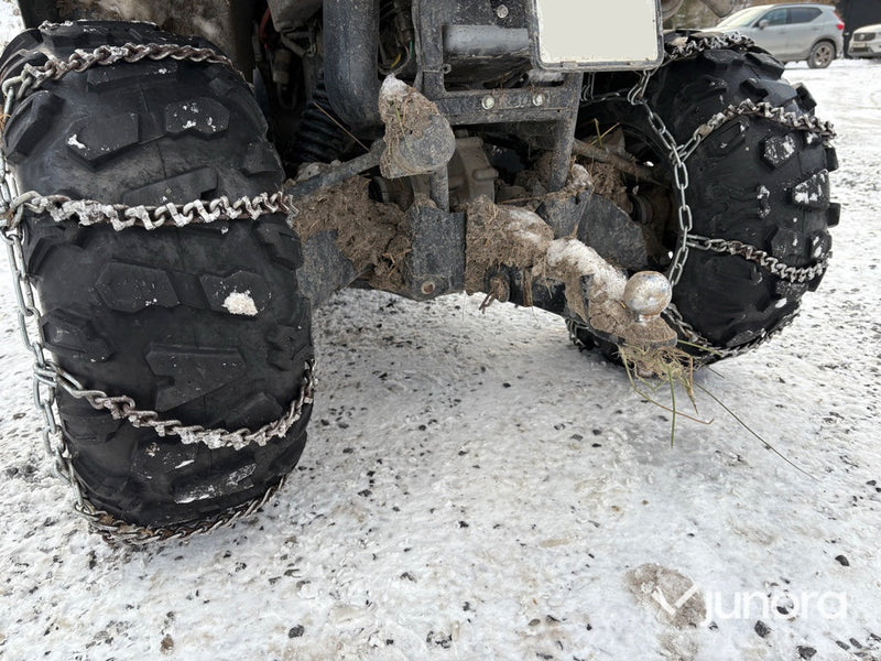 Fyrhjuling - CF GOES 520 med snöplog