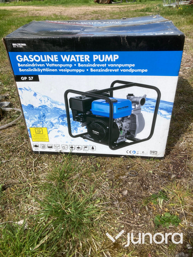 Vattenpump bensindriven