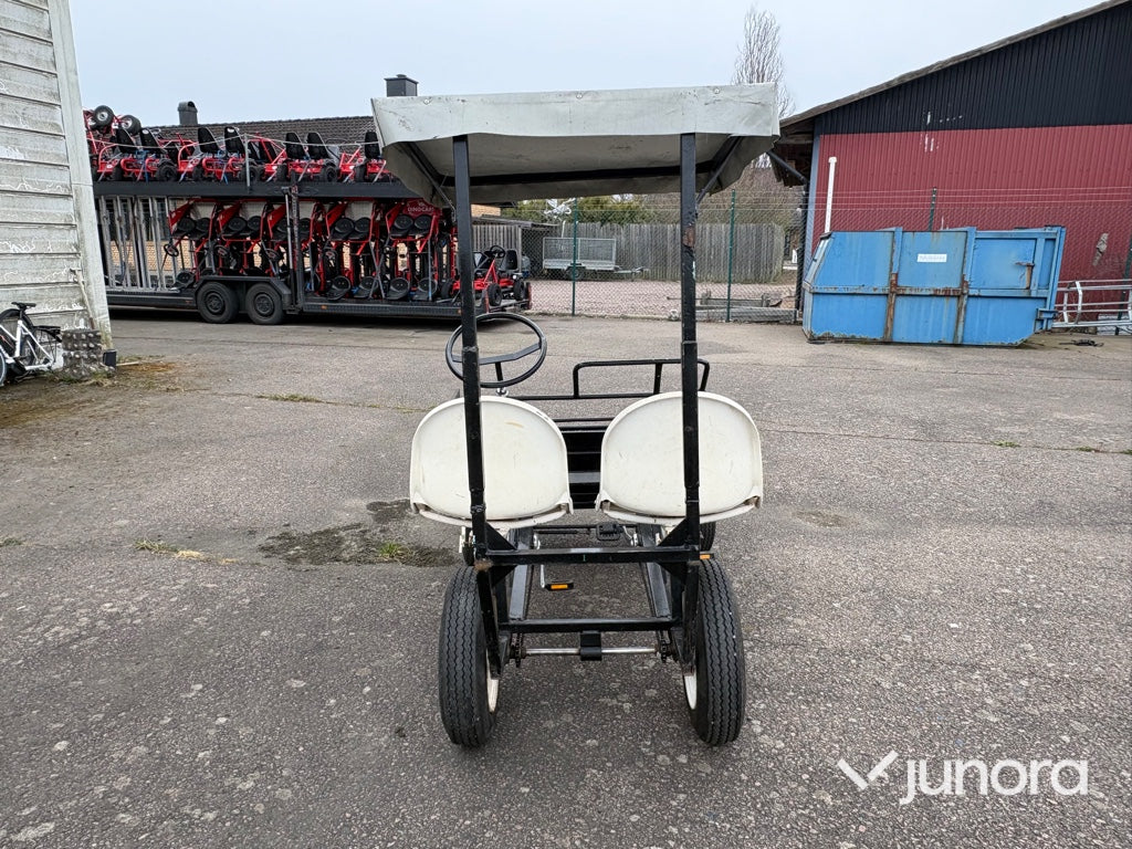 Trampbil / Cykelbil 2-sitsig med lastytor