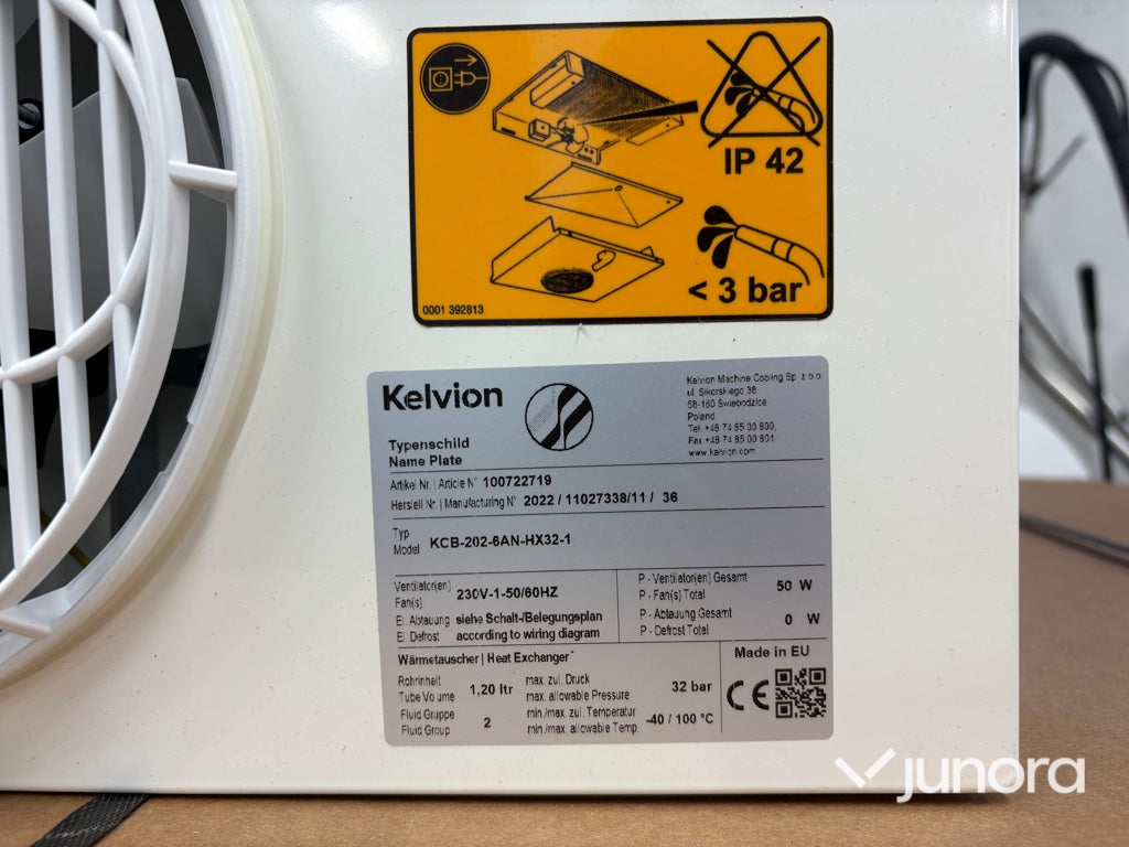 Takmonterad luftkylare - Kelvion, KCB-202-6AN-HX32-1