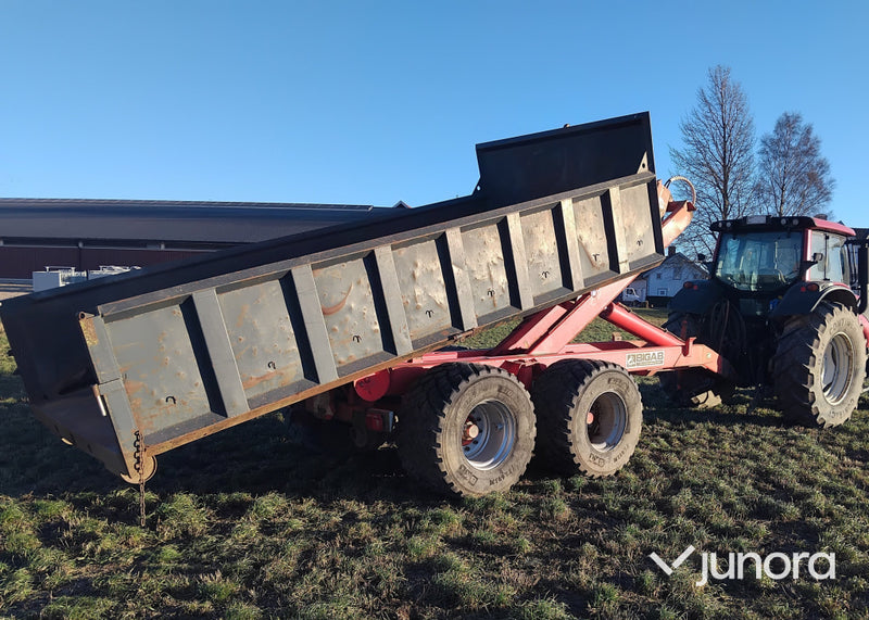 Lastväxlarvagn + Flak - Bigab, 15-19