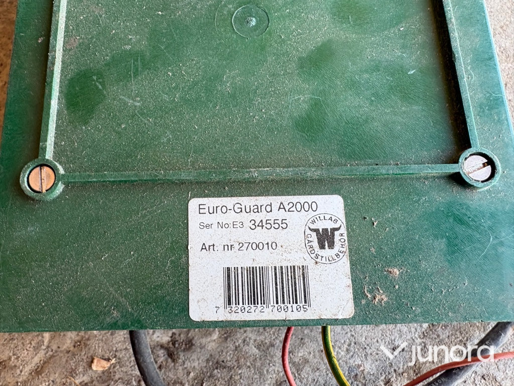 Batteriaggregat till elstängsel - Euro Guard, A2000