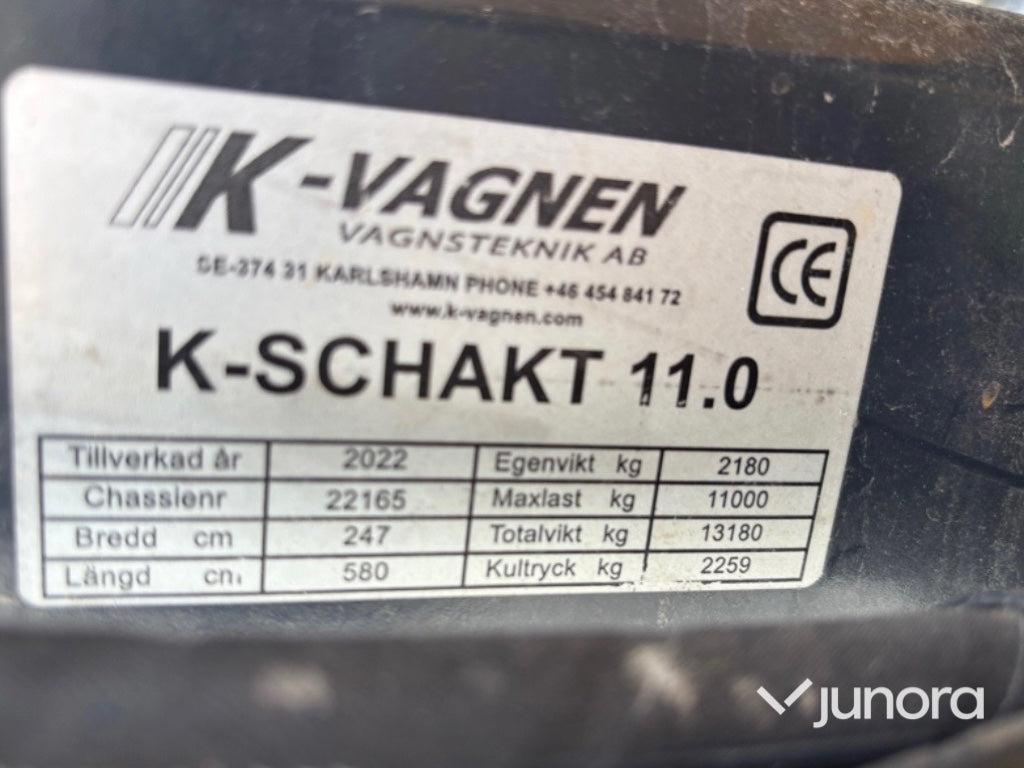 Dumpervagn - K-vagnen, 11.0