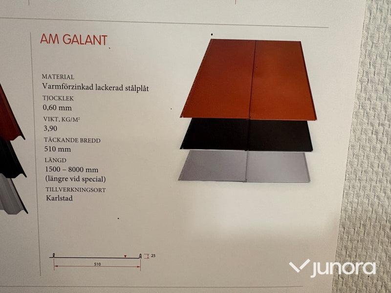 Svart Klick Tak - AM Galant