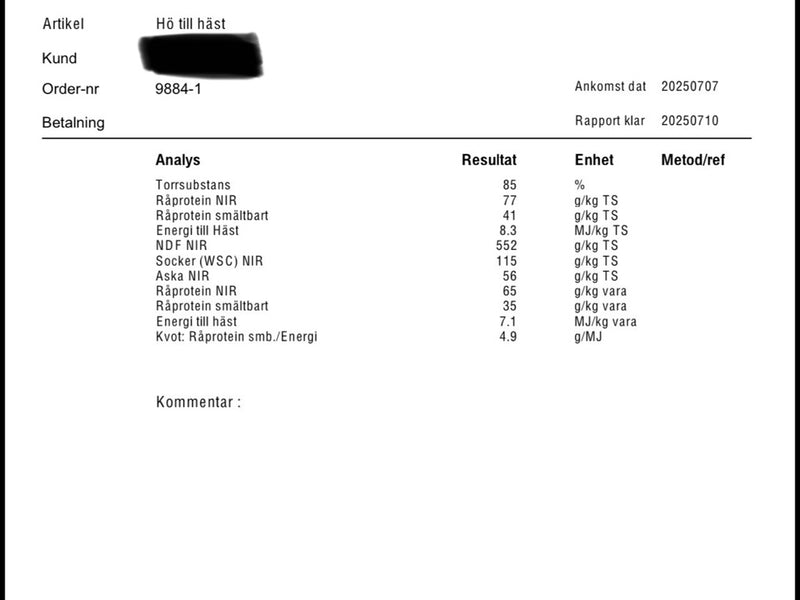 Hösilage – 40 st, ca 350 kg/st