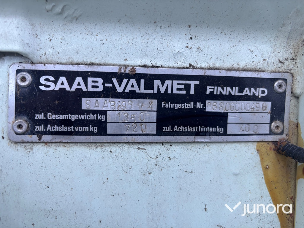 Veteranbil - Saab, 96 GL