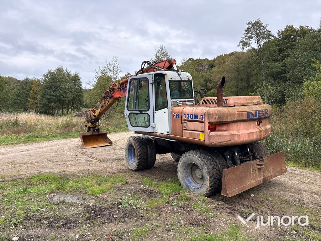 Hjulgrävare Fiat-Hitachi 130W.3