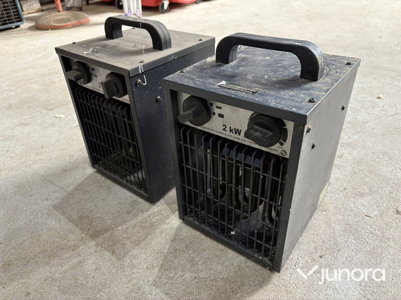 2st Värmefläktar 2kW/st