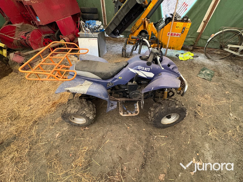 4-hjuling 150cc super moto