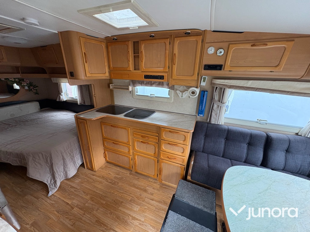 Husvagn - Kabe, 540 King Size Smaragd XL