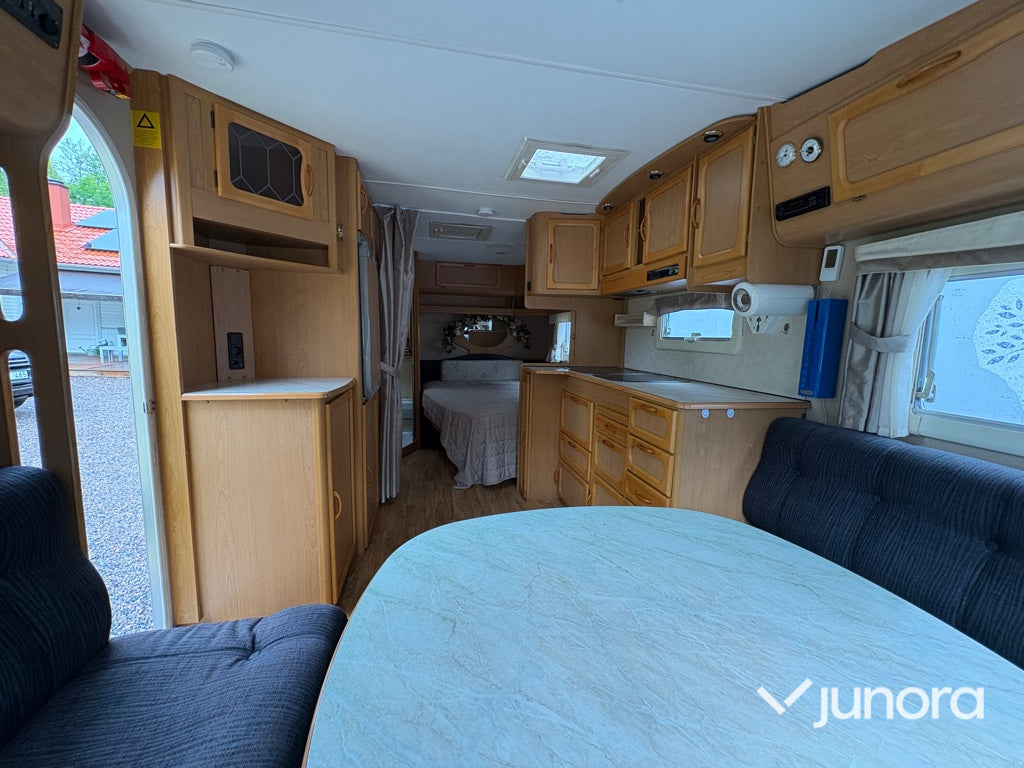 Husvagn - Kabe, 540 King Size Smaragd XL
