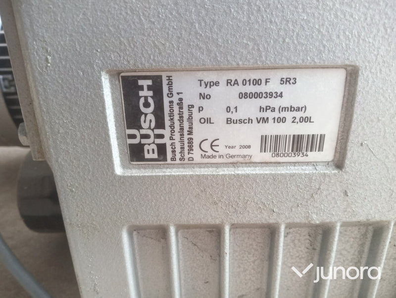 Vakuumpump Busch RA 0100 F 5R3