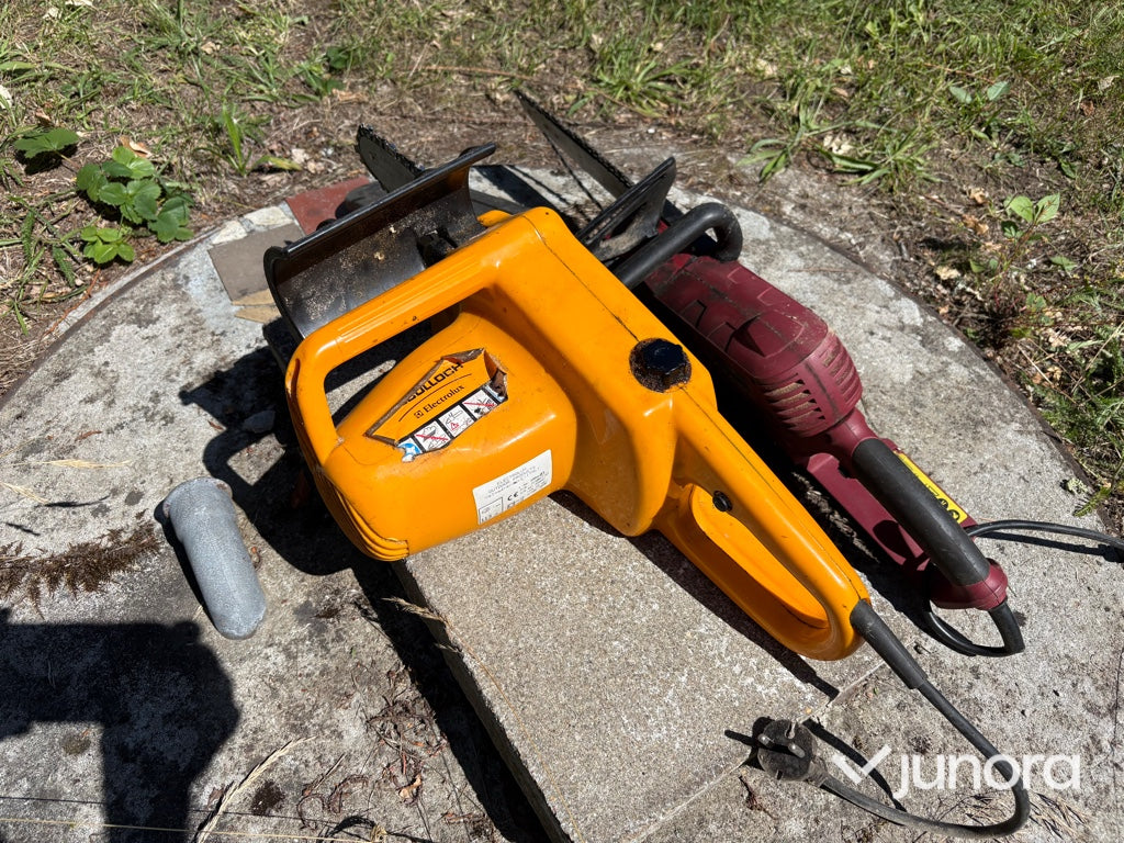Motorsågar - Electrolux ES 16/1, Meec Tools 70-3040, 2 st