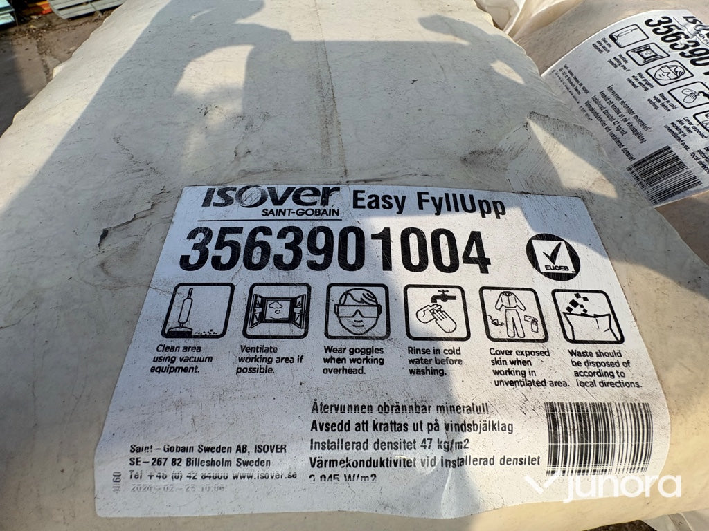 Isolering - 18 säckar – Isover Easy FillUpp