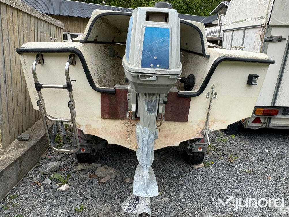 Båt Sjöstedts Cavalier med Suzuki Motor DT40 och Sigam Trailer